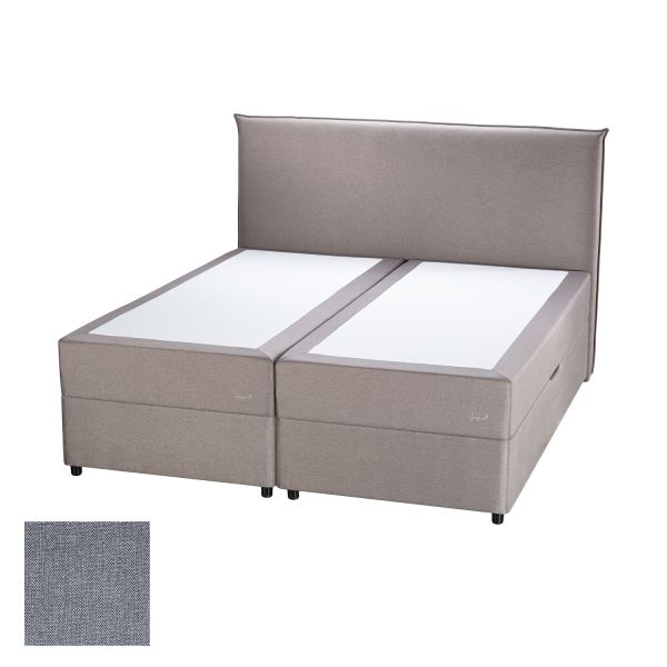 Couch BLUE STORAGE AGGE 180x200cm, medium, light grey