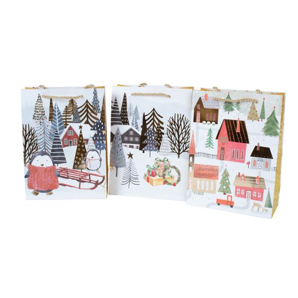 Kinkekott WONDERLAND S, 18x24x8,5cm, mix