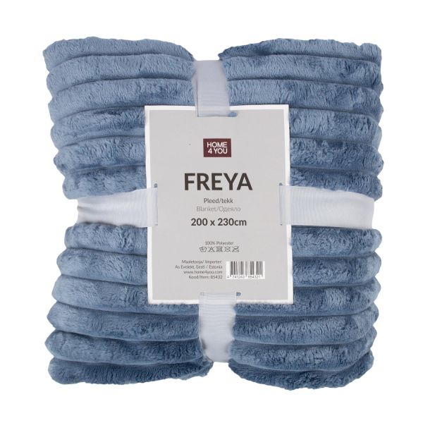 Pleed FREYA XL_200x230cm, helesinine
