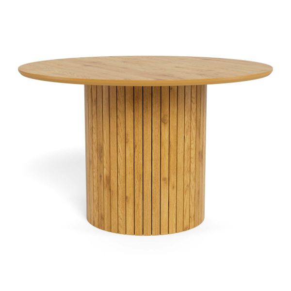 Dining table YALE D120xH75cm, natural