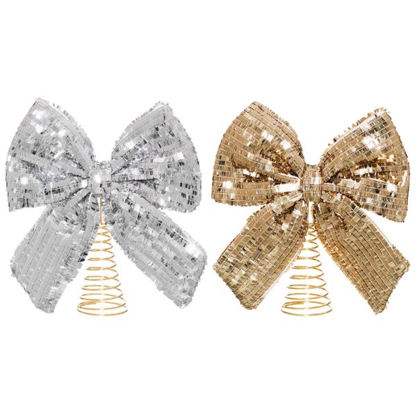 Kuusetipp CHARM BOW H30cm, mix