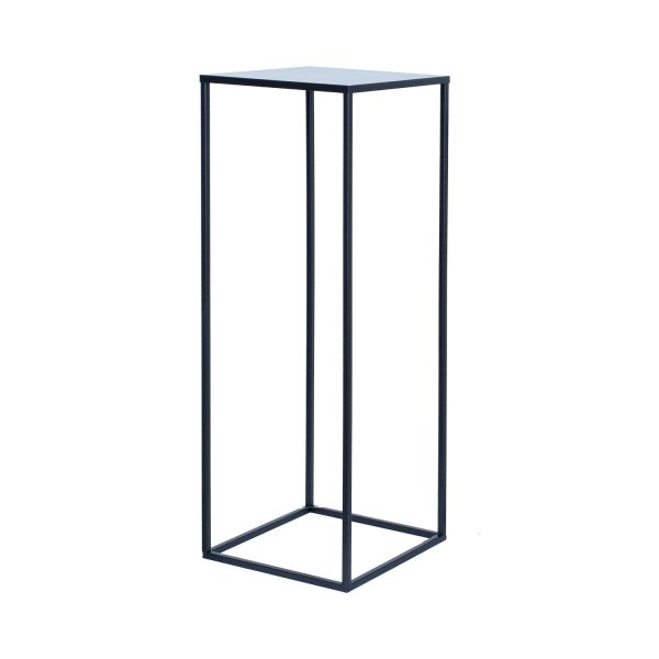 Lillepostament DEIA CHI L 25x25xH70cm, must