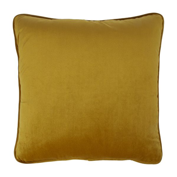 Padi VELVET 45x45cm, sinepikollane