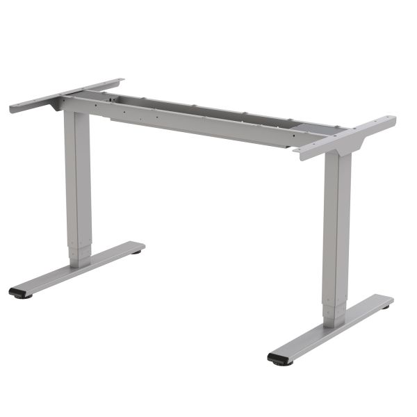 Table leg ERGO PRO with 2-motor, grey