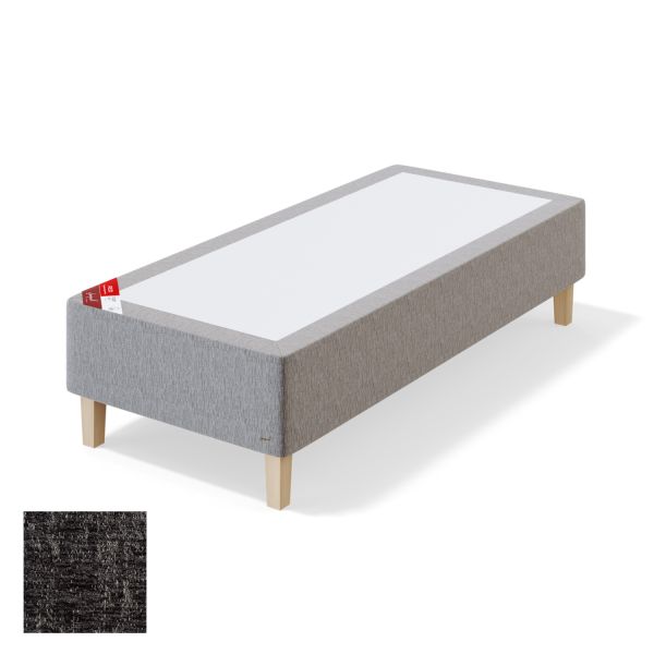 Couch RED POCKET AVOLA 90x200cm, firm, dark grey