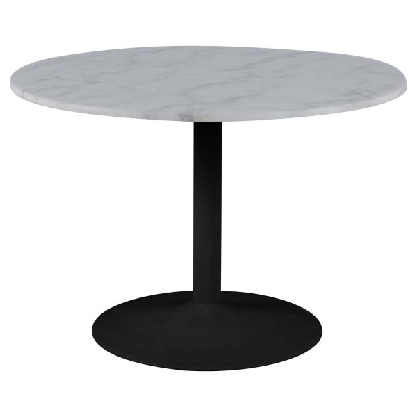 Söögilaud TARIFA D110xH75cm, valge marmor