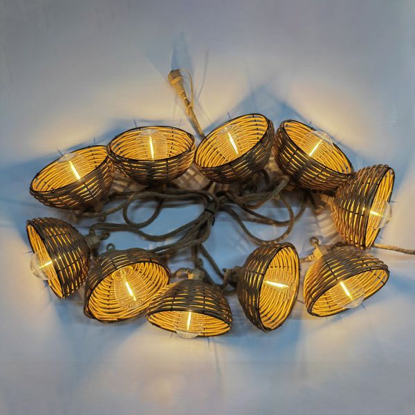 Valguskett CHARM 10-LED pirni / 4,5m, soe valge valgus