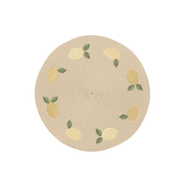 Lauamatt 4Living CITRON D38cm, beež