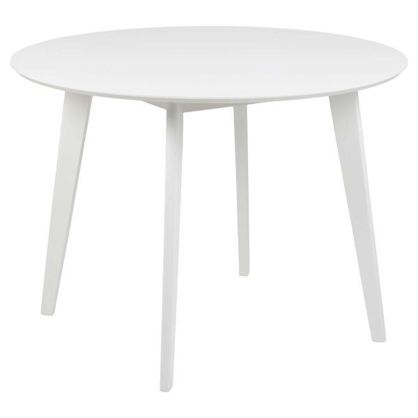 Söögilaud ROXBY D105xH76cm, valge