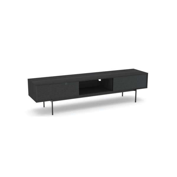 TV-laud ANGUS 180x40xH44cm, must