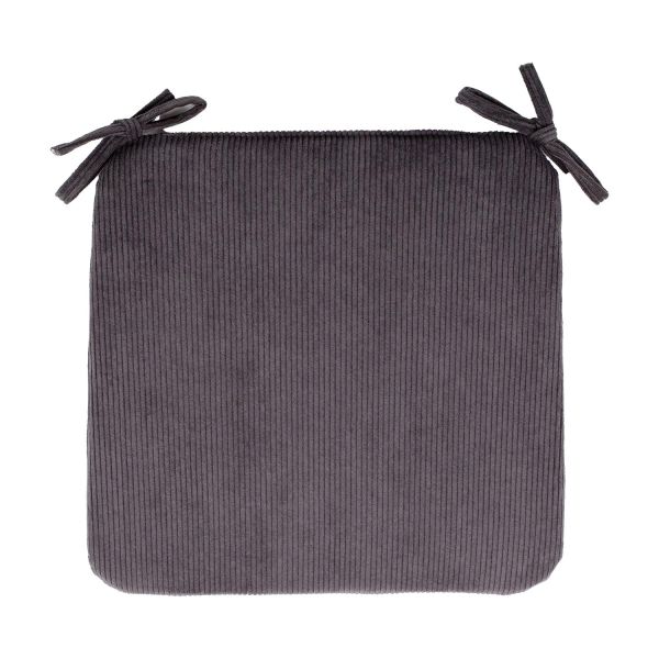 Cushion FJORD for chair 39x39cm, dark grey