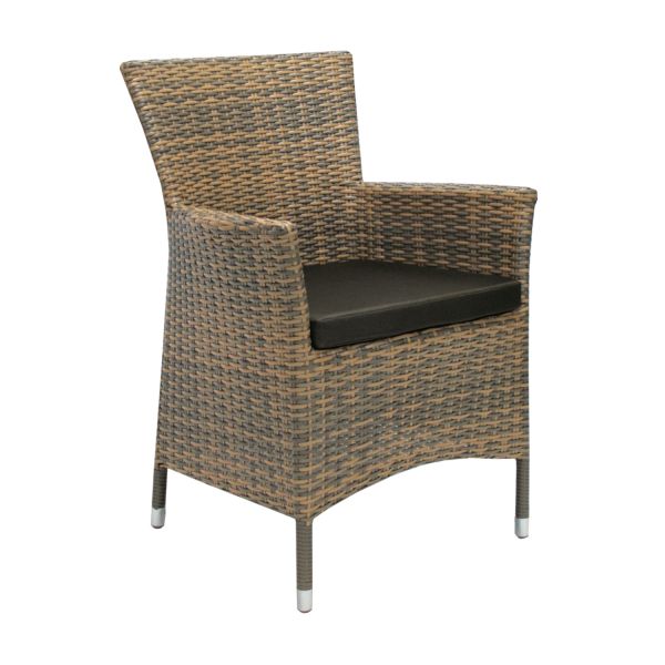 Стул WICKER-1 61x58xH86cм, капучино