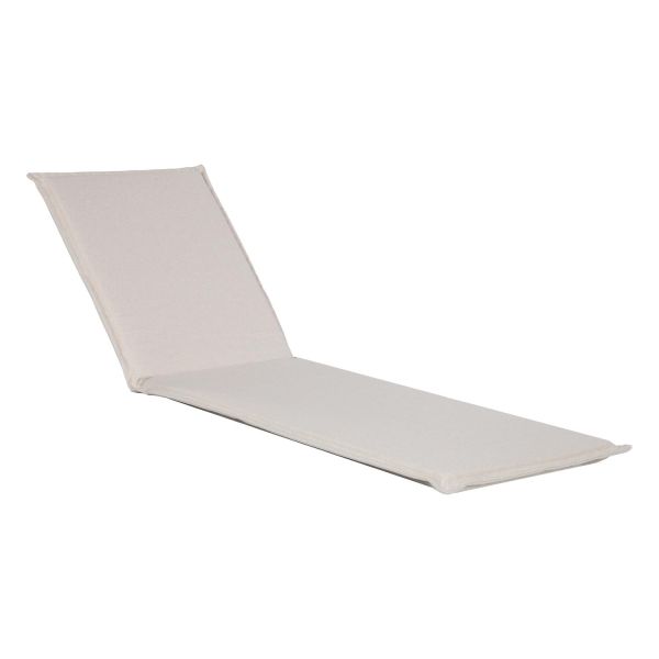 Lamamistooli kate SUMMER 55x190x5cm, naturaalvalge