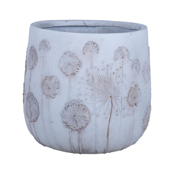 Plant holder SUNNY FLORE D45xH41cm white