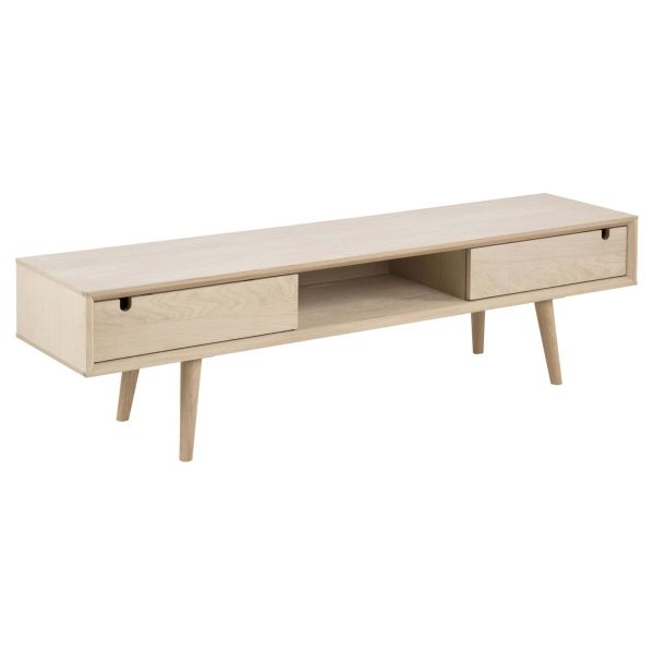 TV table CENTURY 160x38xH43cm, oak