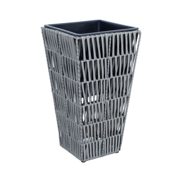 Lillepotiümbris WICKER 28x28xH50cm, hall