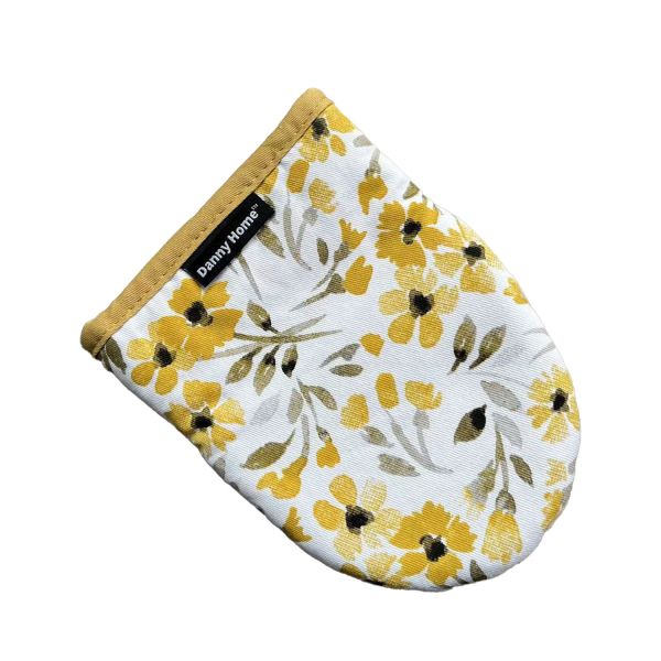 Pajakindad AIMAI 2tk silikooniga, kollane lill