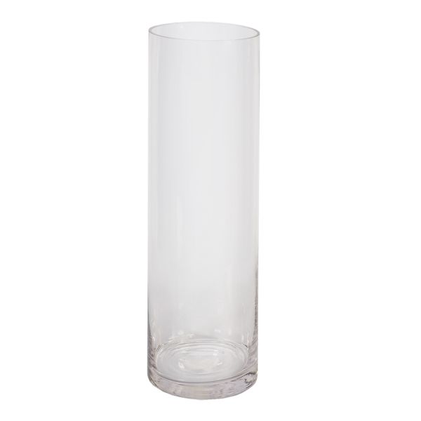Vase IN HOME D18xH60cm, clear glass