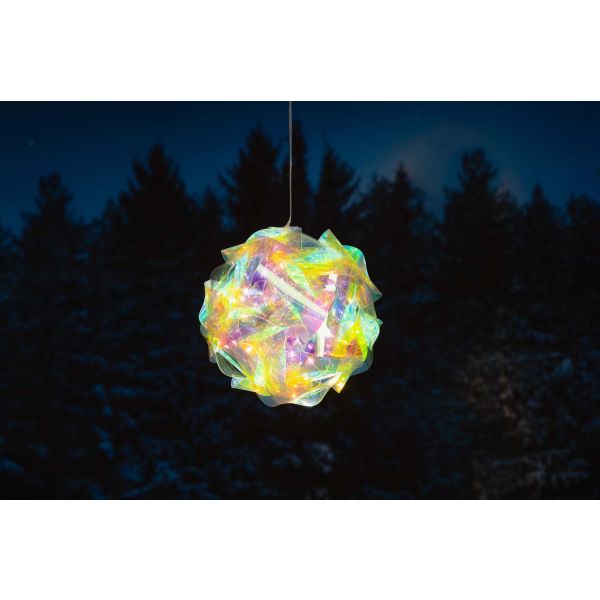 LED-valgusti BALL D20cm 20-LED patareiga, taimer 6h