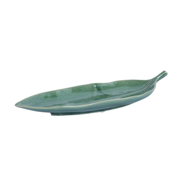 Decoration AMY LEAF 39x13x6,3cm
