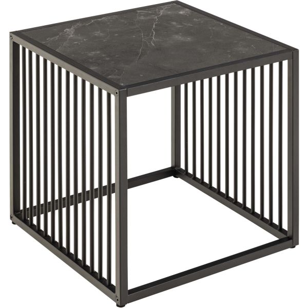 Side table STRINGTON 40x40xH40cm, black