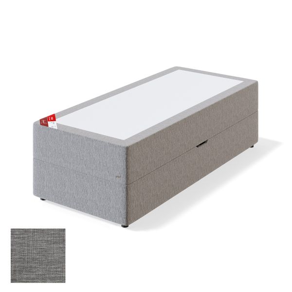 Couch RED POCKET STORAGE MANGO 120x200cm, medium, light grey
