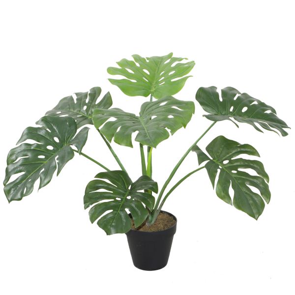 Artificial plant WIND MONSTERA H60cm