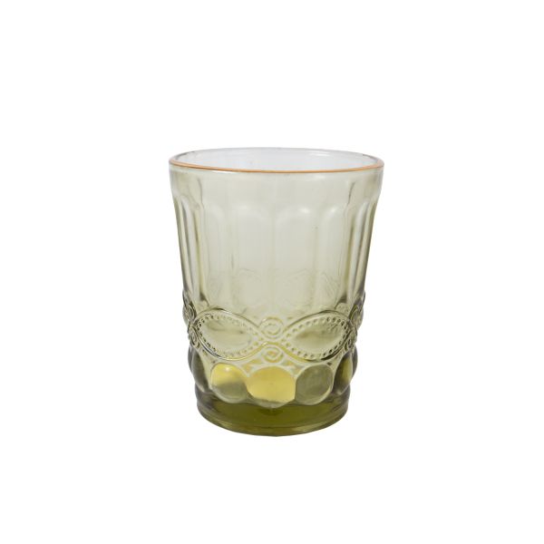 Joogiklaas madal LUNA_250ml, roheline