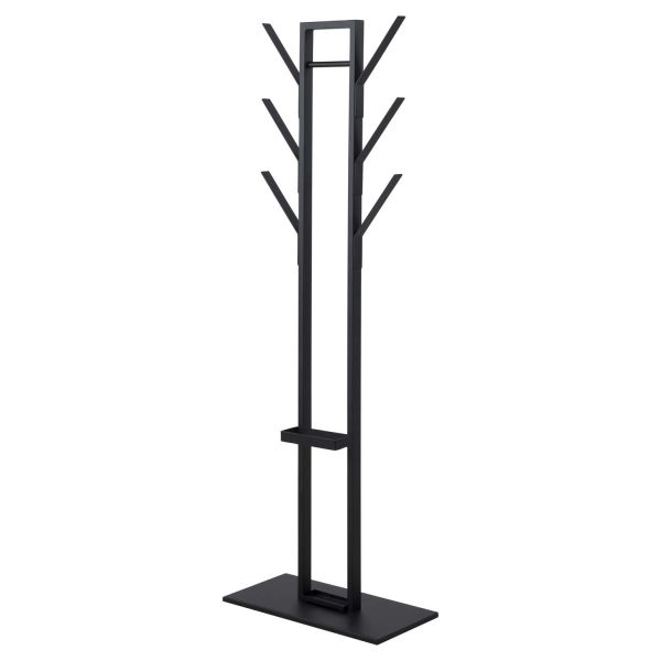 Coat rack VINSON 56x28xH165cm, black