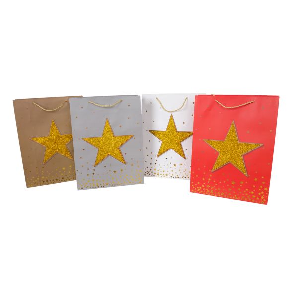 Kinkekott STAR-3_30x40x12cm, mix