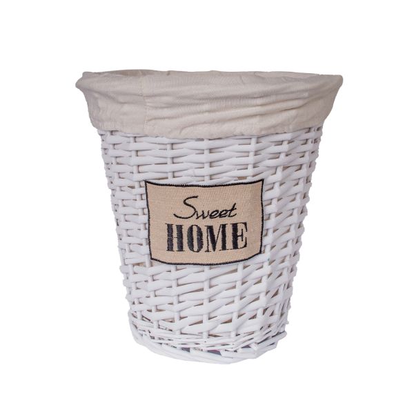 Basket MAX D28xH28cm, white