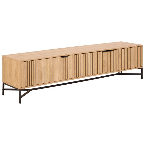 TV unit JAIPUR 176,4x40xH45cm, natural
