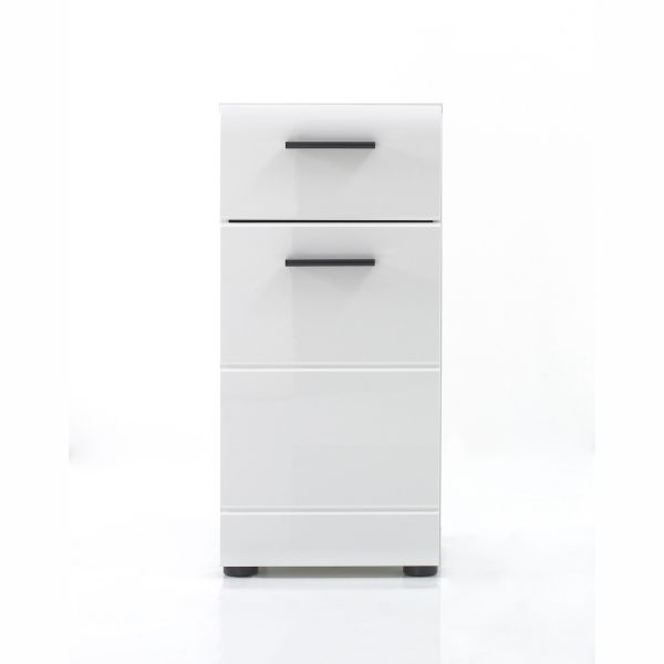 Vannitoakapp SKIN 30x31xH79cm, valge läige