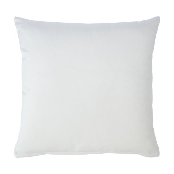 Pillow VELVET 2, 45x45cm, natural white