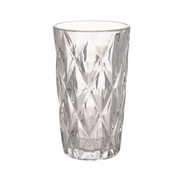 Drinking glass high CORAL 350ml, clear