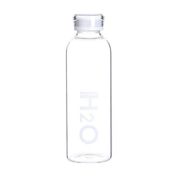 Joogipudel GLASS H2O H22cm 750ml, klaasist