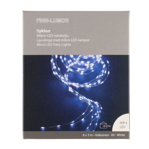 LED-light string LIGHT 600LED, 6x3m strings
