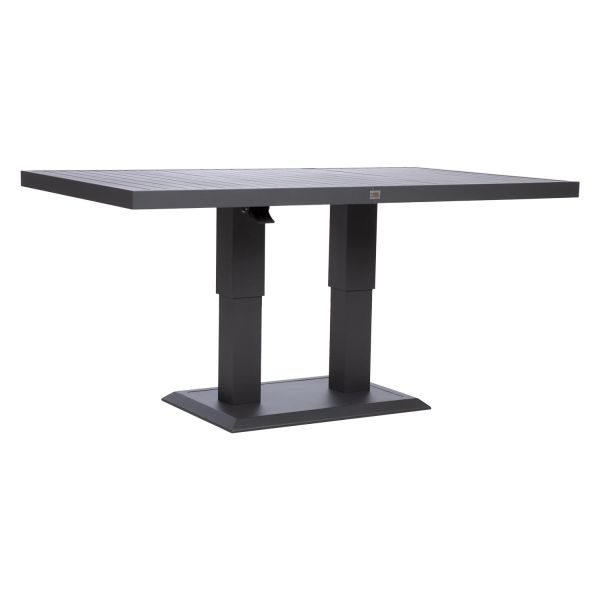 Laud TOMSON 150x90xH52-75cm, tumehall