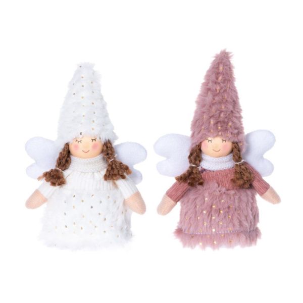 Decoration ANGEL GIRL H18cm, mix
