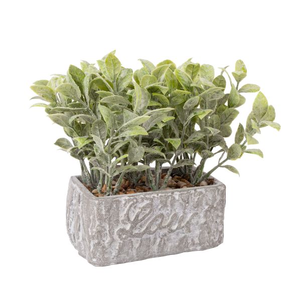Artificial flower GREENLAND in pot 