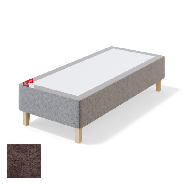 Couch RED POCKET CLIFF 90x200cm, medium, brown