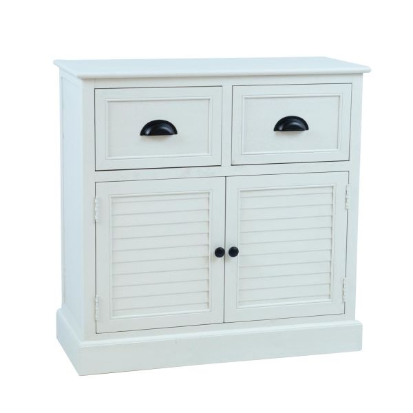 Cabinet MELDON 75x33xH75cm, white