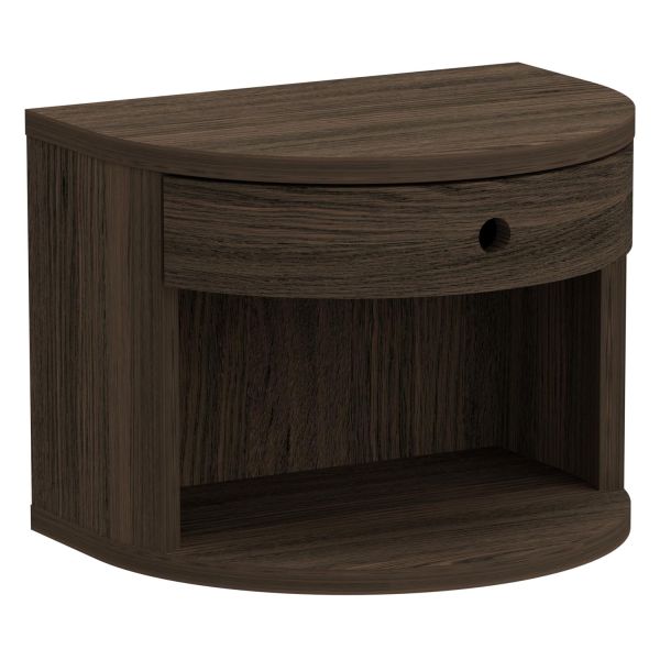 Bedside table PARON 40x31,5xH30cm, brown