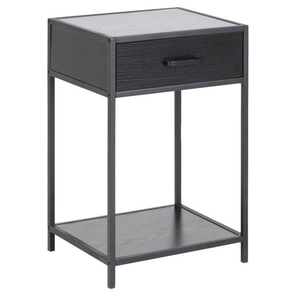 Öökapp SEAFORD 42x35xH63cm, must