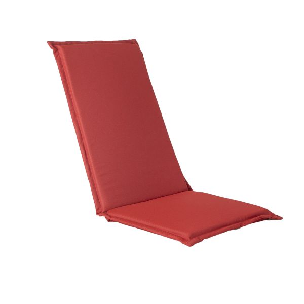 Подушка на стул SUMMER 48x115x4,5cm, бордовый