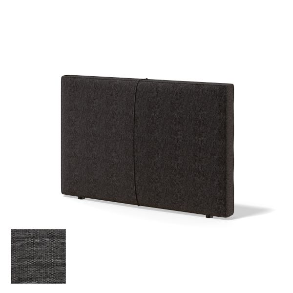 Headboard RED/BLACK PILLOW MANGO 180cm, dark grey