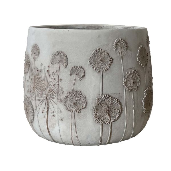 Lillepott SUNNY FLORE D45xH41cm, valge