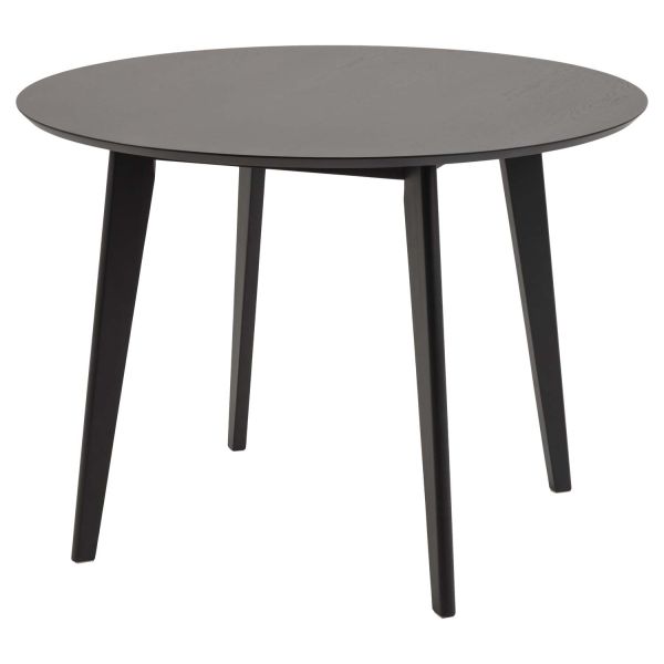 Söögilaud ROXBY D105xH76cm, must