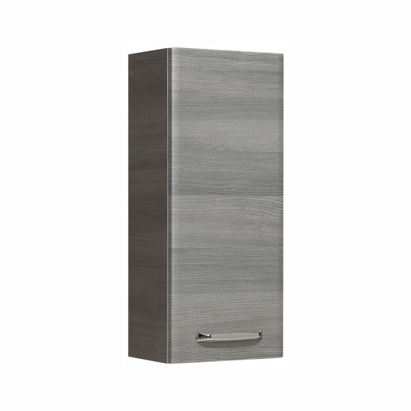 Верхний шкаф в ванную 328, 30x20xH70см, серый