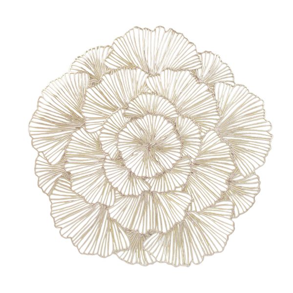 Lauamatt ROSE D38cm, kuld